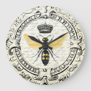 Grande Horloge Ronde modern vintenfrenqueen bee