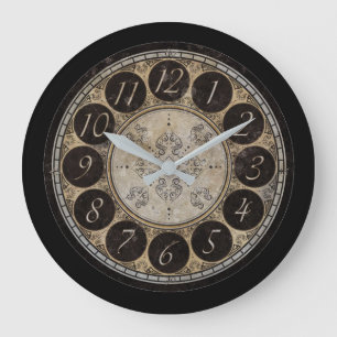 Grande Horloge Ronde Moderne