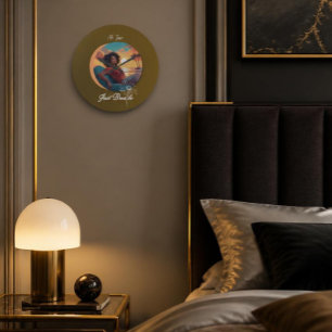 Grande Horloge Ronde Mon Temps "Respire"