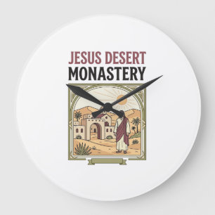 Grande Horloge Ronde Monastère désertique de Jésus Monastère désertique
