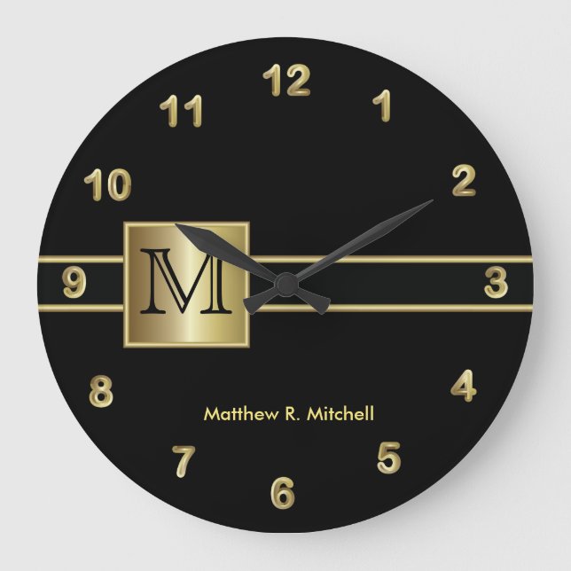 Grande Horloge Ronde Monogram Classy Executive (Recto)