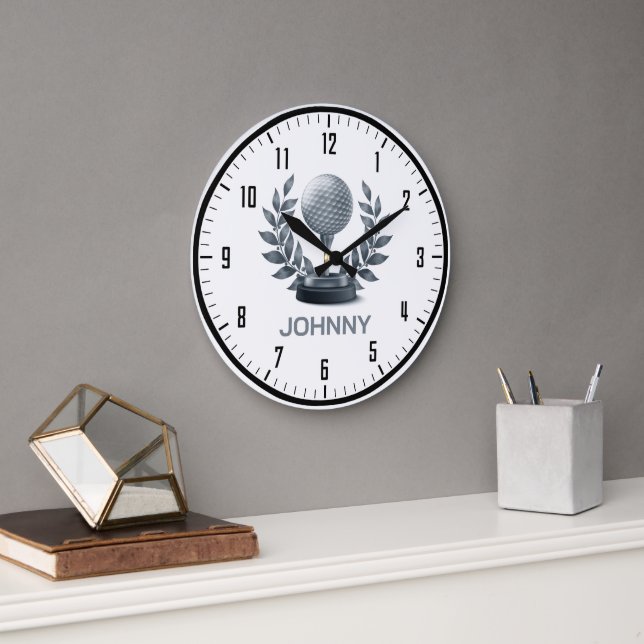 Grande Horloge Ronde Monograme classé | Golf Sport (Bureau)