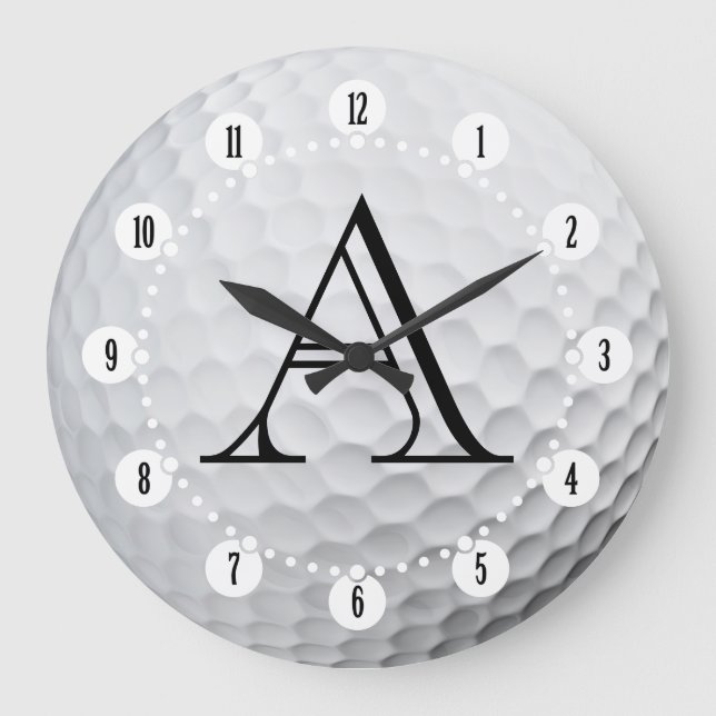 Grande Horloge Ronde Monograme classé | Golf Sport (Recto)