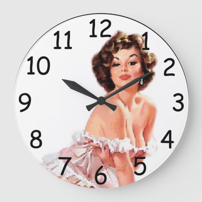Grande Horloge Ronde Monter l'horloge SweetHeart (Recto)