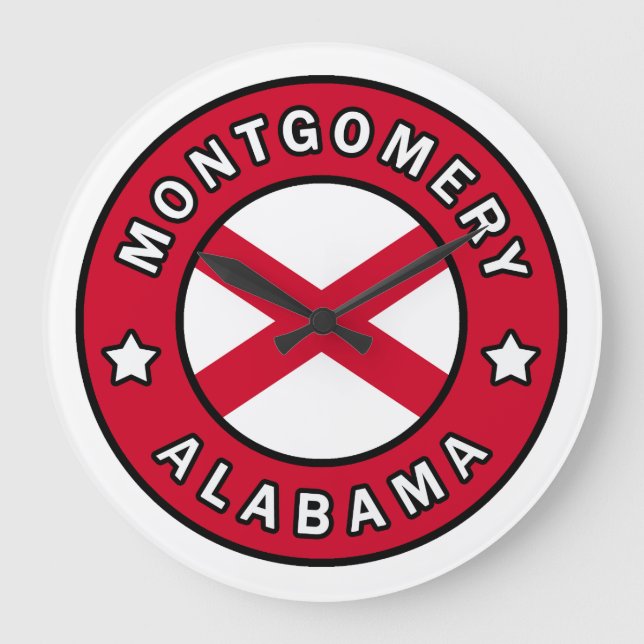 Grande Horloge Ronde Montgomery Alabama (Recto)