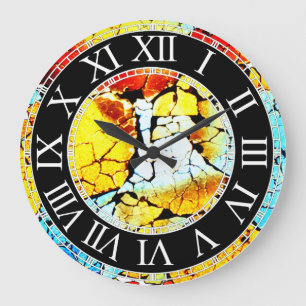 Grande Horloge Ronde Montre rond de verre