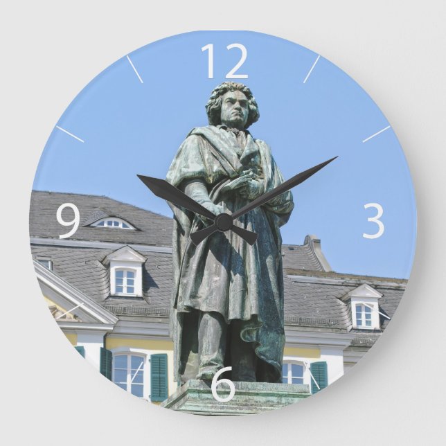Grande Horloge Ronde Monument de Ludwig van Beethoven à Bonn (Recto)