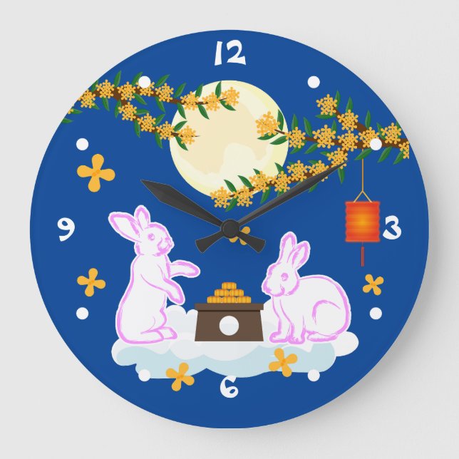 Grande Horloge Ronde Moon Rabbit Mooncake Osmanthus (Recto)
