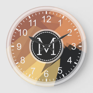 Grande Horloge Ronde Mosaic Monogram