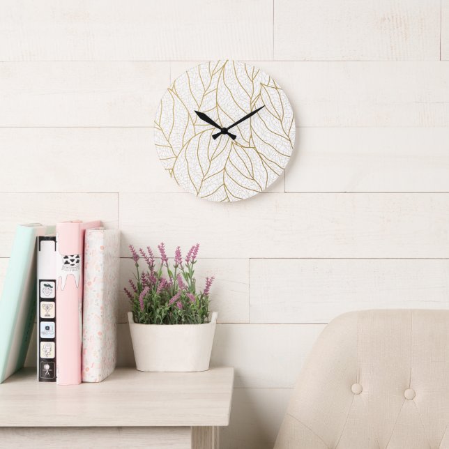 Grande Horloge Ronde motif (Salle de lecture)