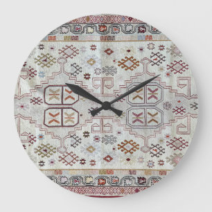 Grande Horloge Ronde Motif persan oriental