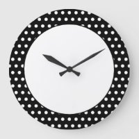 Motif Polka noir et blanc. Spotty.