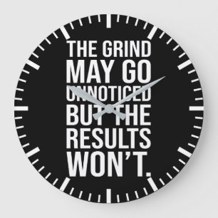 Grande Horloge Ronde Motivation de la réussite
