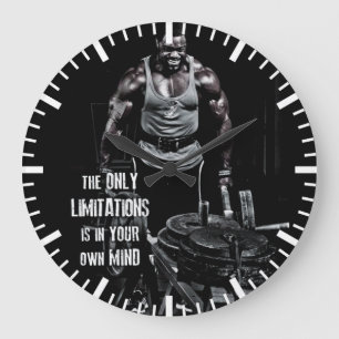 Grande Horloge Ronde Motivation gym