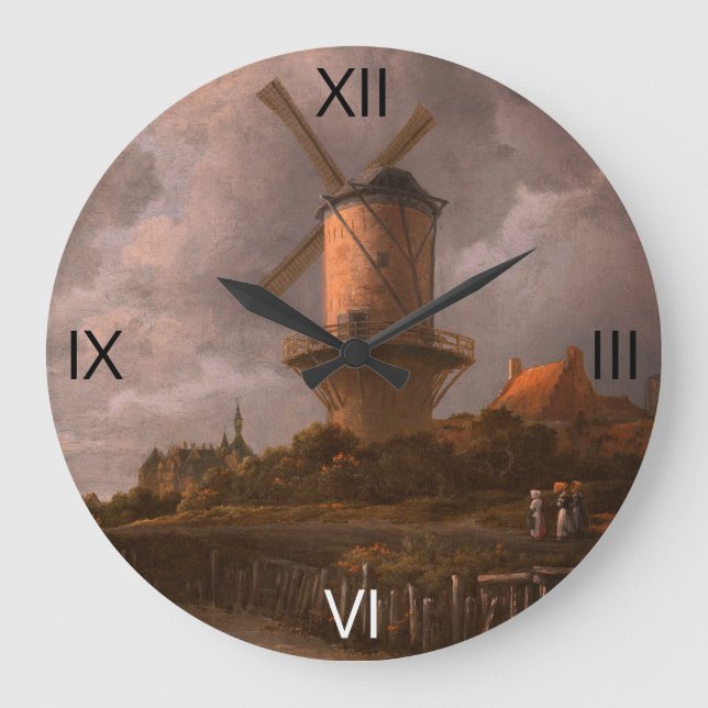 Grande Horloge Ronde Moulin à vin à Wijk bij Duurstede : (Recto)