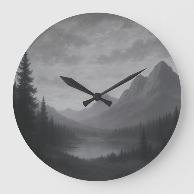 Grande Horloge Ronde Mountain Escape Clock (Recto)
