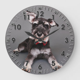 Grande Horloge Ronde Moustache
