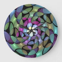 Mouvements colorés Abstrait Trippy Fractal Art
