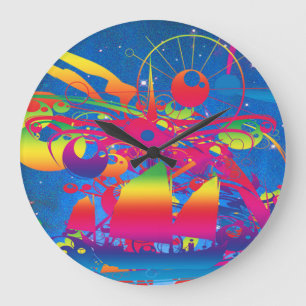 Grande Horloge Ronde Navire Star
