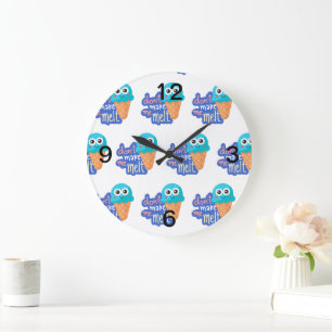 Grande Horloge Ronde ne me fais pas fondre la glace