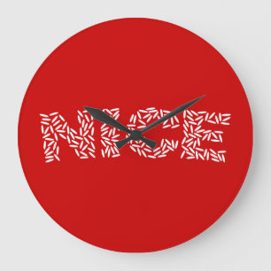 Grande Horloge Ronde Nice Riz