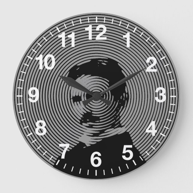 Grande Horloge Ronde Nikola Tesla (Recto)
