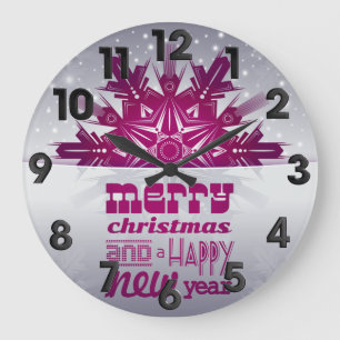 Grande Horloge Ronde Noël