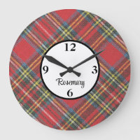 Nom, Acrylique Tartan Royal Stewart