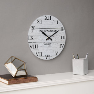 Grande Horloge Ronde Nom de famille de la grange russe