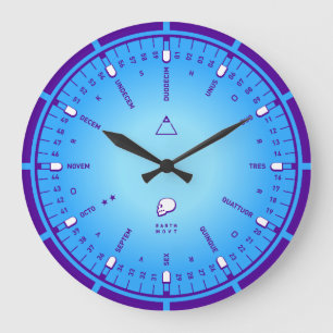 Grande Horloge Ronde Nombres
