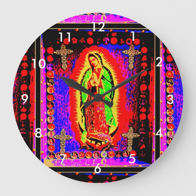 Grande Horloge Ronde Notre Dame de la Guadalupe (Recto)