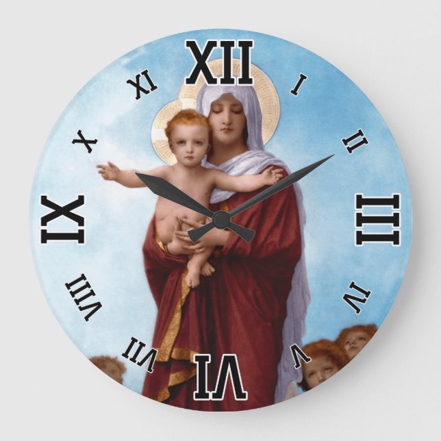 Grande Horloge Ronde Notre-Dame des Anges par William Bouguereau (Recto)