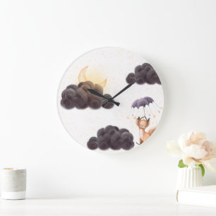 Grande Horloge Ronde Nourriture à nouveau-né