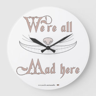 Grande Horloge Ronde Nous sommes tous morts ici