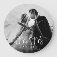 Nouveaux mariés Romantique Moderne Personnalisé Gr