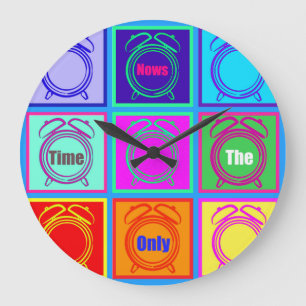 Grande Horloge Ronde Nows le seul cas où conception de réveil