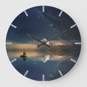 Grande Horloge Ronde Nuit