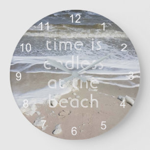 Grande Horloge Ronde Océan, Mer, Vie Plage