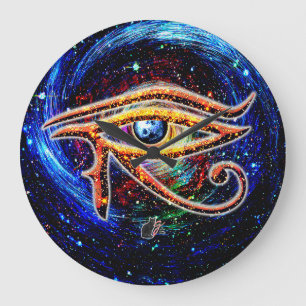 Grande Horloge Ronde OEil de Horus
