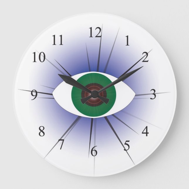 Grande Horloge Ronde OEil du temps (Recto)