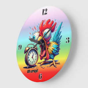 Grande Horloge Ronde Oh mon dieu!