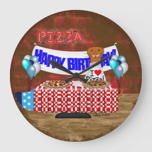 Grande Horloge Ronde Oliver The Otter is 6 Years Old! Happy Birthday