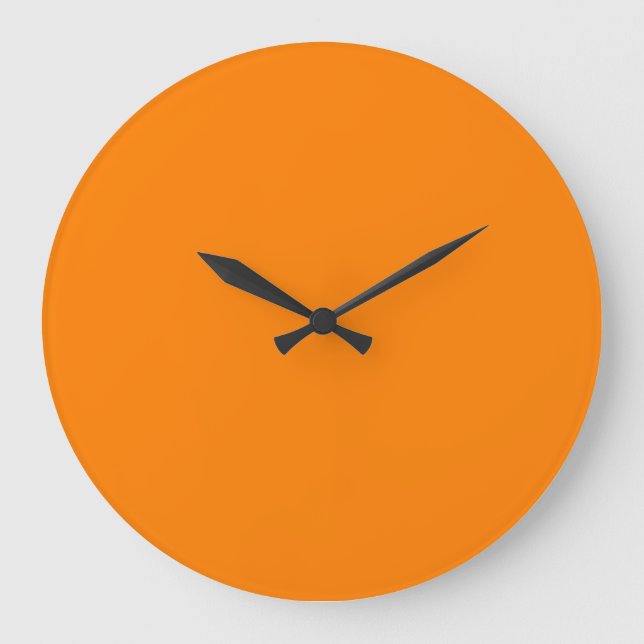 Grande Horloge Ronde Orange (Recto)