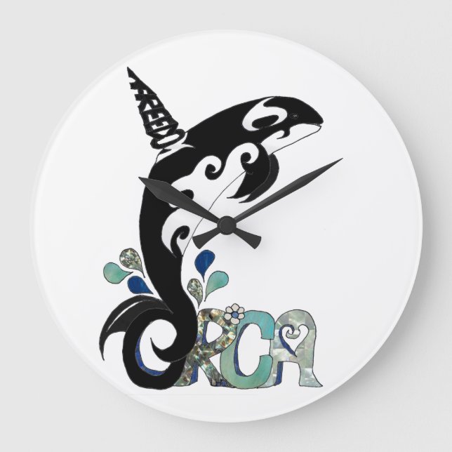 Grande Horloge Ronde Orca Freedom (Recto)