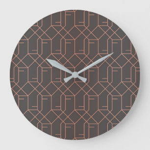 Grande Horloge Ronde Ornements de luxe 21