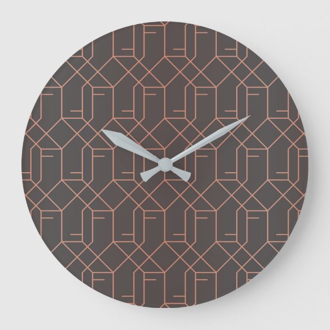 Grande Horloge Ronde Ornements de luxe 21 (Recto)