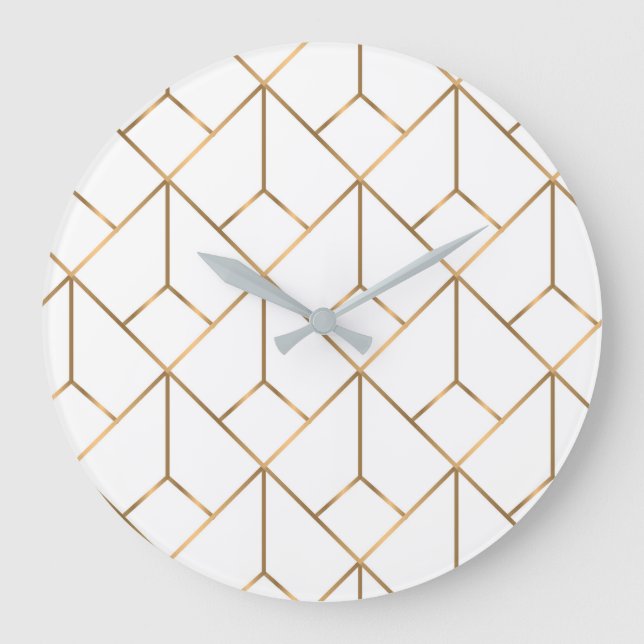 Grande Horloge Ronde Ornements de luxe 4 (Recto)