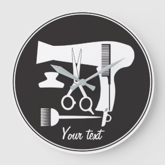 Grande Horloge Ronde Outils de coiffures