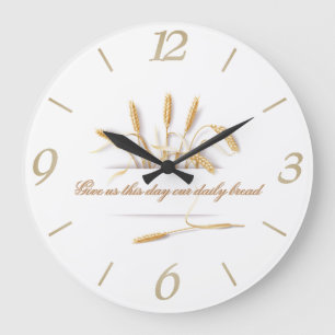Grande Horloge Ronde Pain quotidien