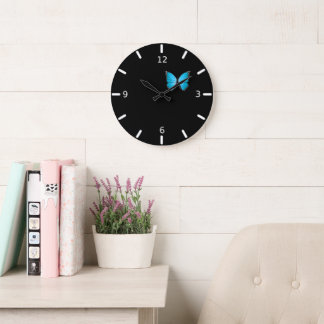 Grande Horloge Ronde Papillon